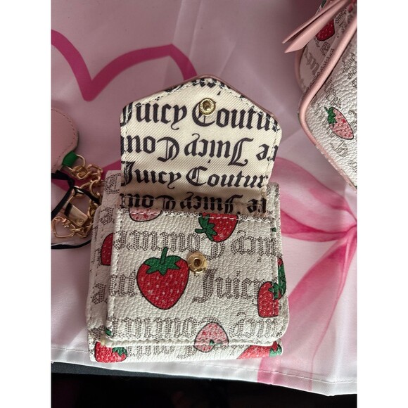 Juicy Couture Freshly Picked Strawberry Backpack and wallet main image 5